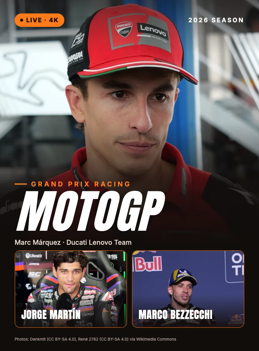 MotoGP 2026 live: Márquez, Martín en Bezzecchi